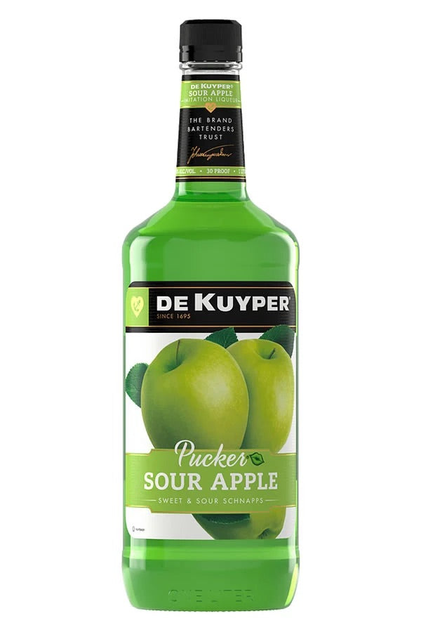 DEKUYPER SOUR APPLE 1LT