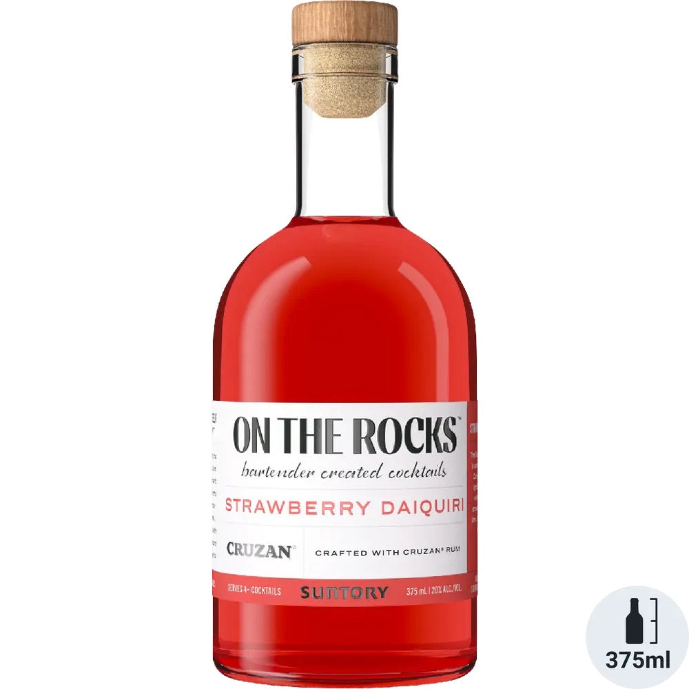 ON THE ROCKS STRAWBERRY DAIQUIRI 375ML