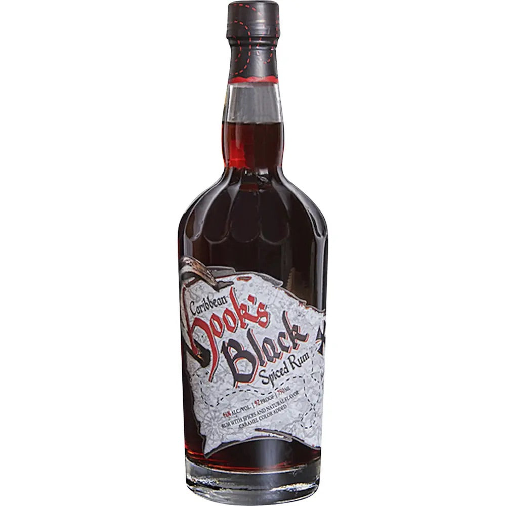 CARIBBEAN HOOK'S BLACK SPICED RUM