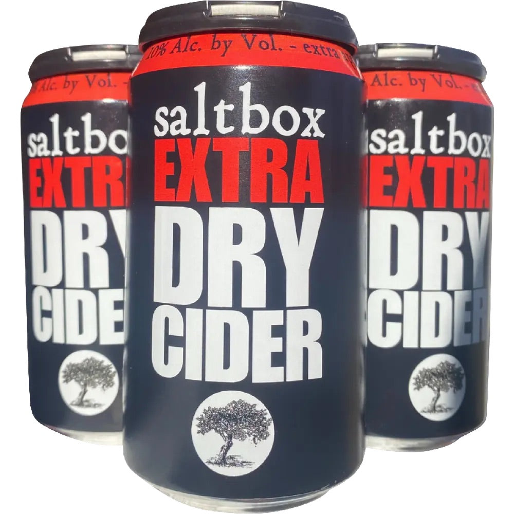 SALTBOX EXTRA DRY CIDER 4PK CNS