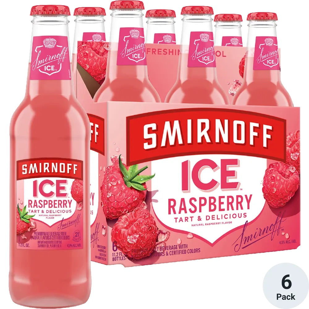 SMIRN ICE RASPBERRY 6PK NR