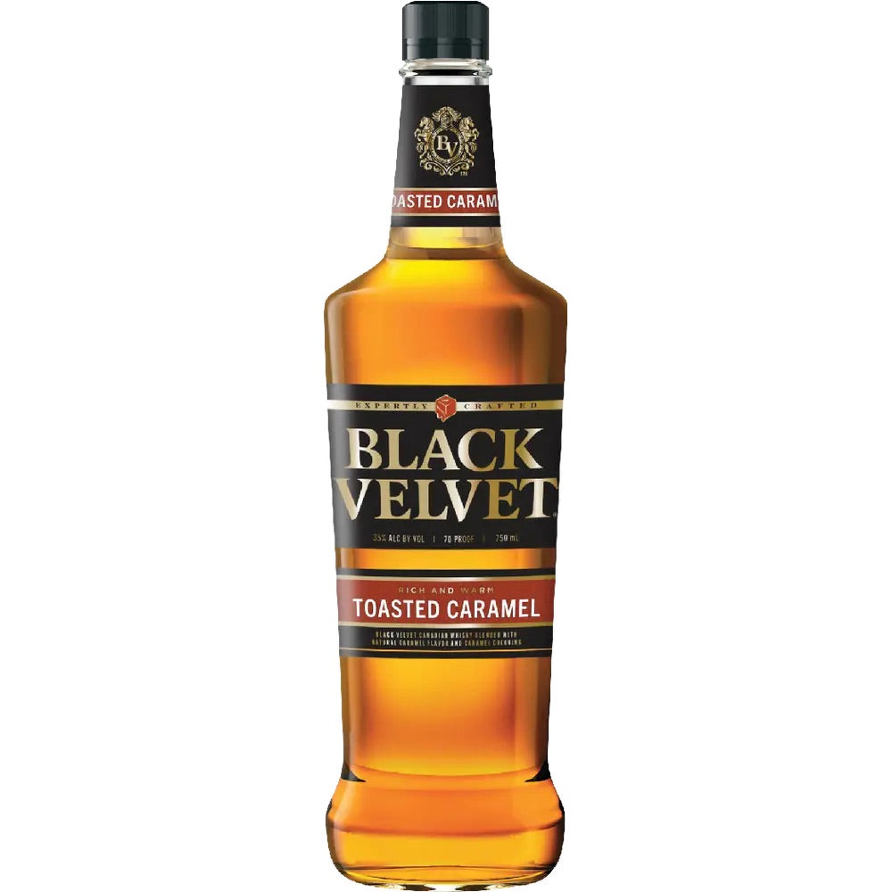 BLACK VELVET TOASTED CARAMEL 750ML