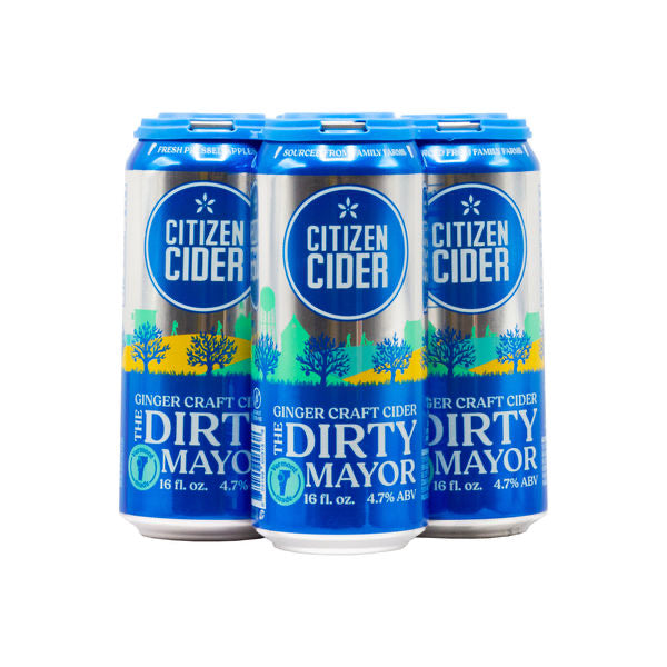 CITIZEN CIDER DIRTY MAYOR 4PK CANS