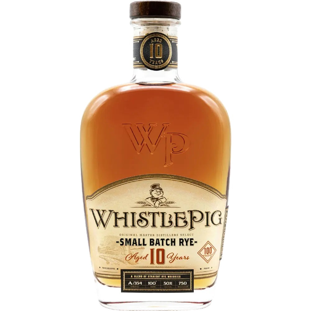 WHISTLEPIG SMALL BATCH RYE 10YR 750ML