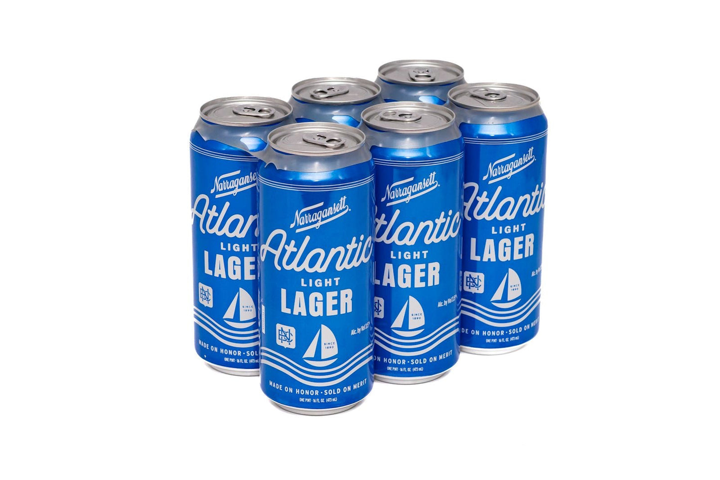 NARRAGANSETT ATLANTIC LIGHT LAGER 12 OZ CANS