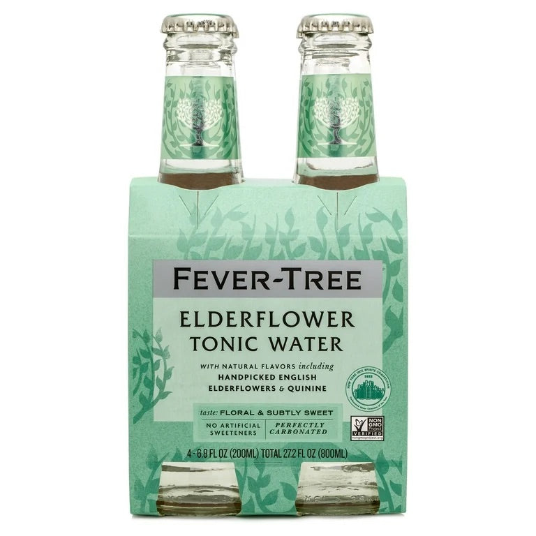 Fever Tree Elderflower Tonic 4pk
