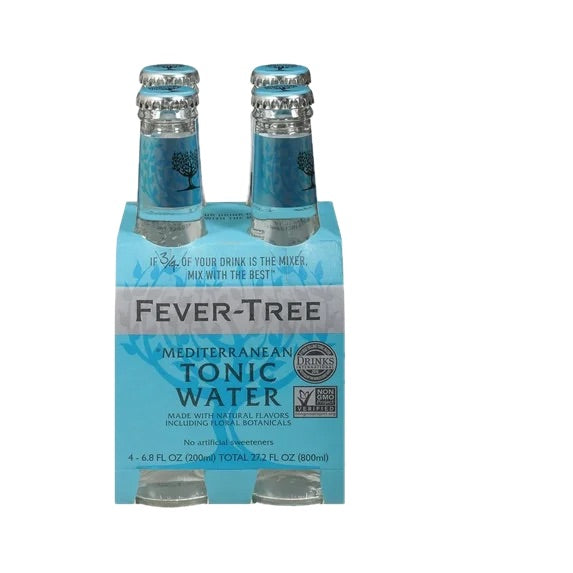 Fever Tree Mediterranean Tonic 4pk