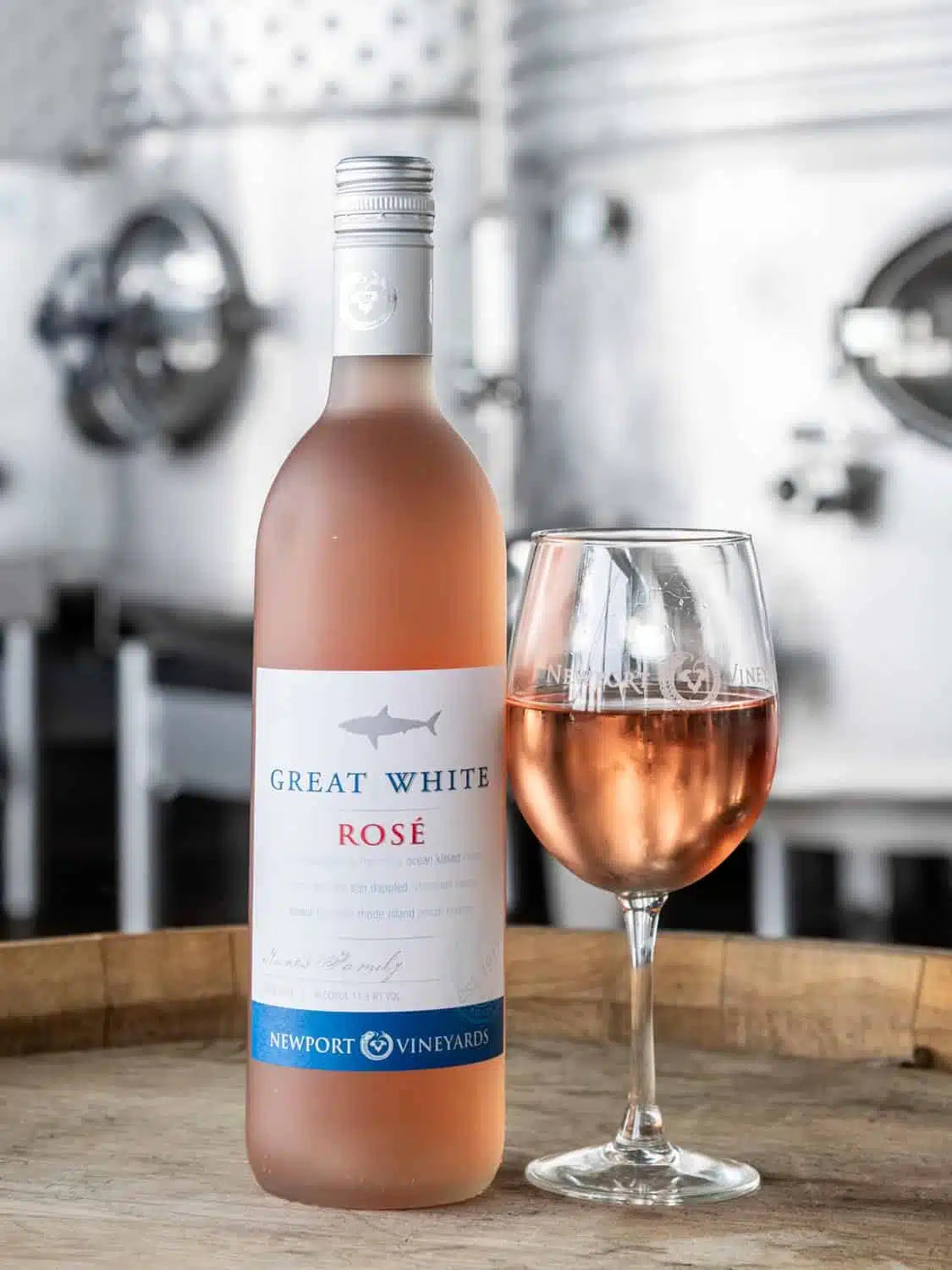 Newport Vineyards Great White Rose