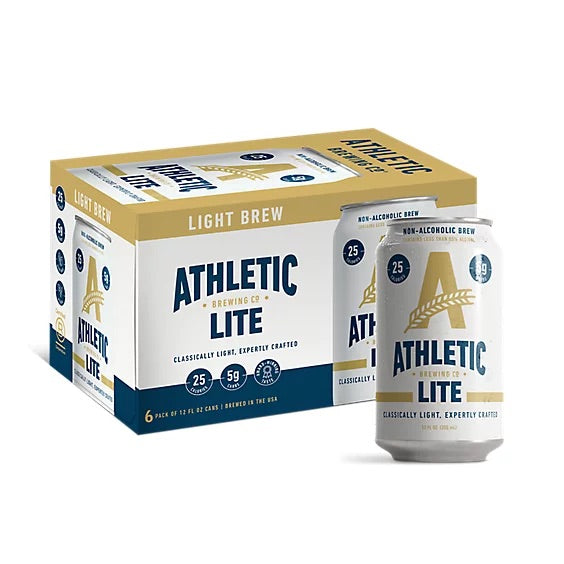 ATHLETIC NON ALC LITE 6PK