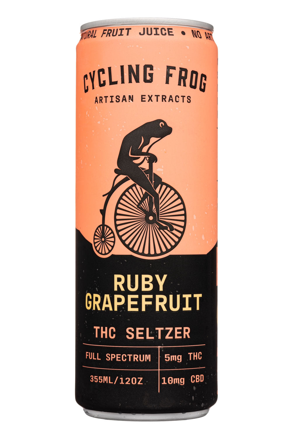CYCLING FROG THC + CBD SELTZER RUBY GRAPEFUIT 4PK