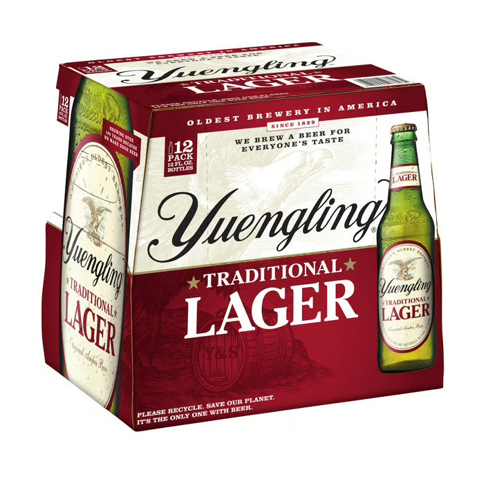 Yuengling Lager 12oz 12pk Bottles