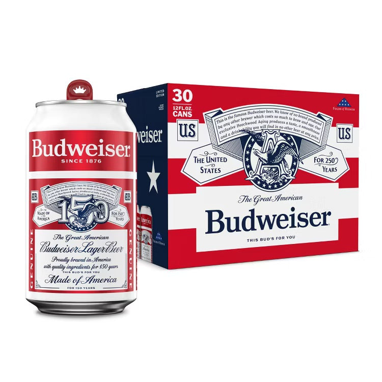 Budweiser 30pk Can