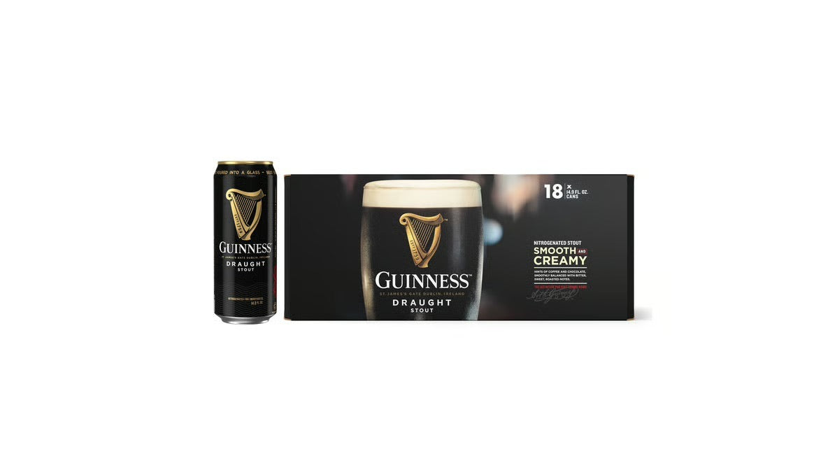 Guinness Pub Draught 14.9oz 18pk Cans