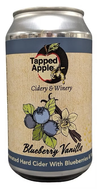Tapped Apple Blueberry Vanilla 12oz 4pk Cans