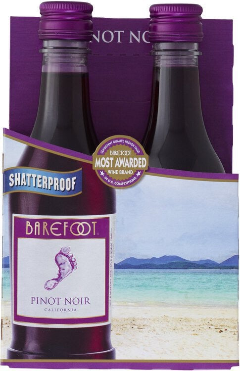 Barefoot Pinot Noir 4pk 187ml