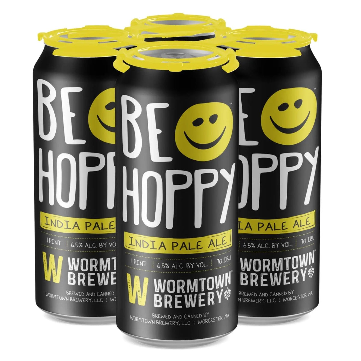 WORMTOWN BE HOPPY IPA 4PK CAN