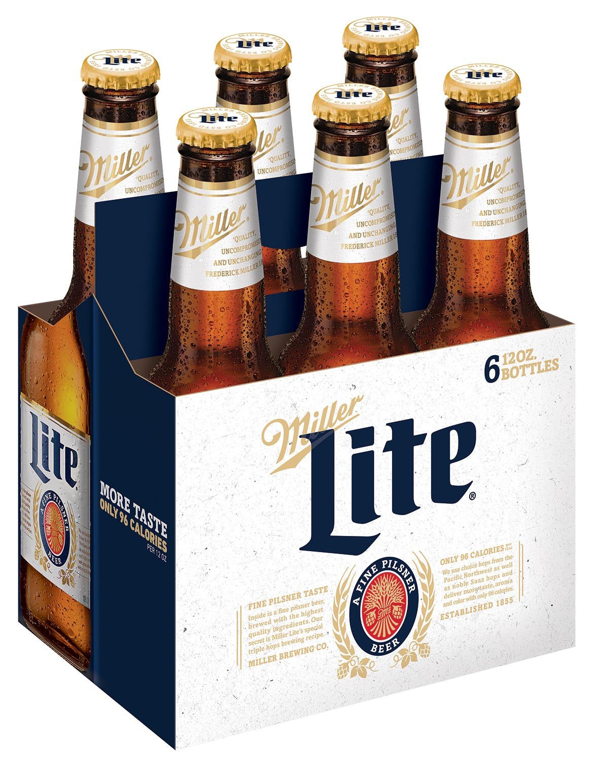 Miller Lite 12oz 6pk Bottles