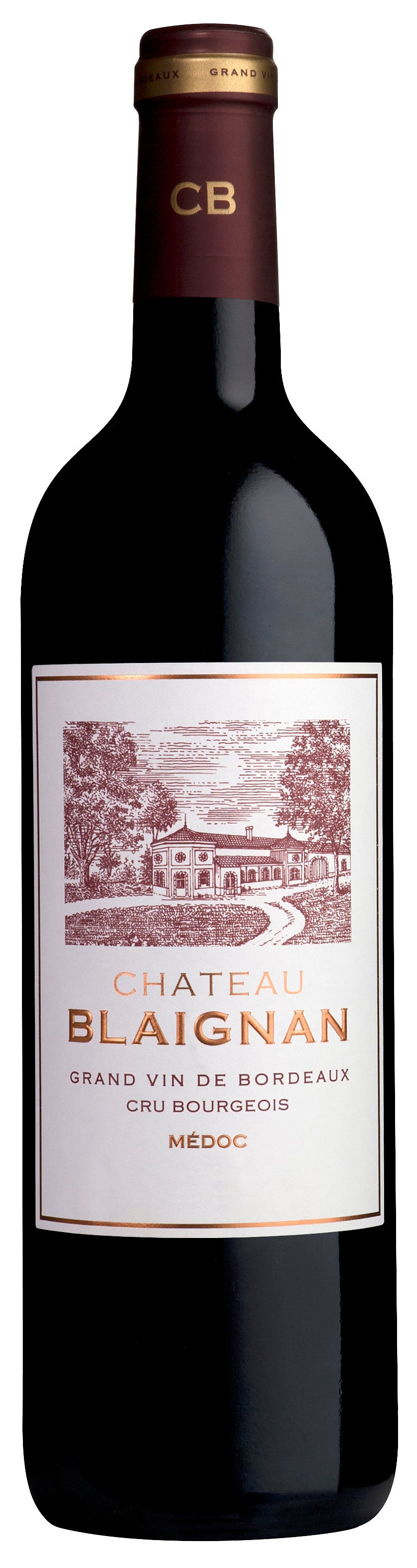 Chateau Blaignan Grand Vin De Bordeaux Medoc Bordeaux Medoc 750ml