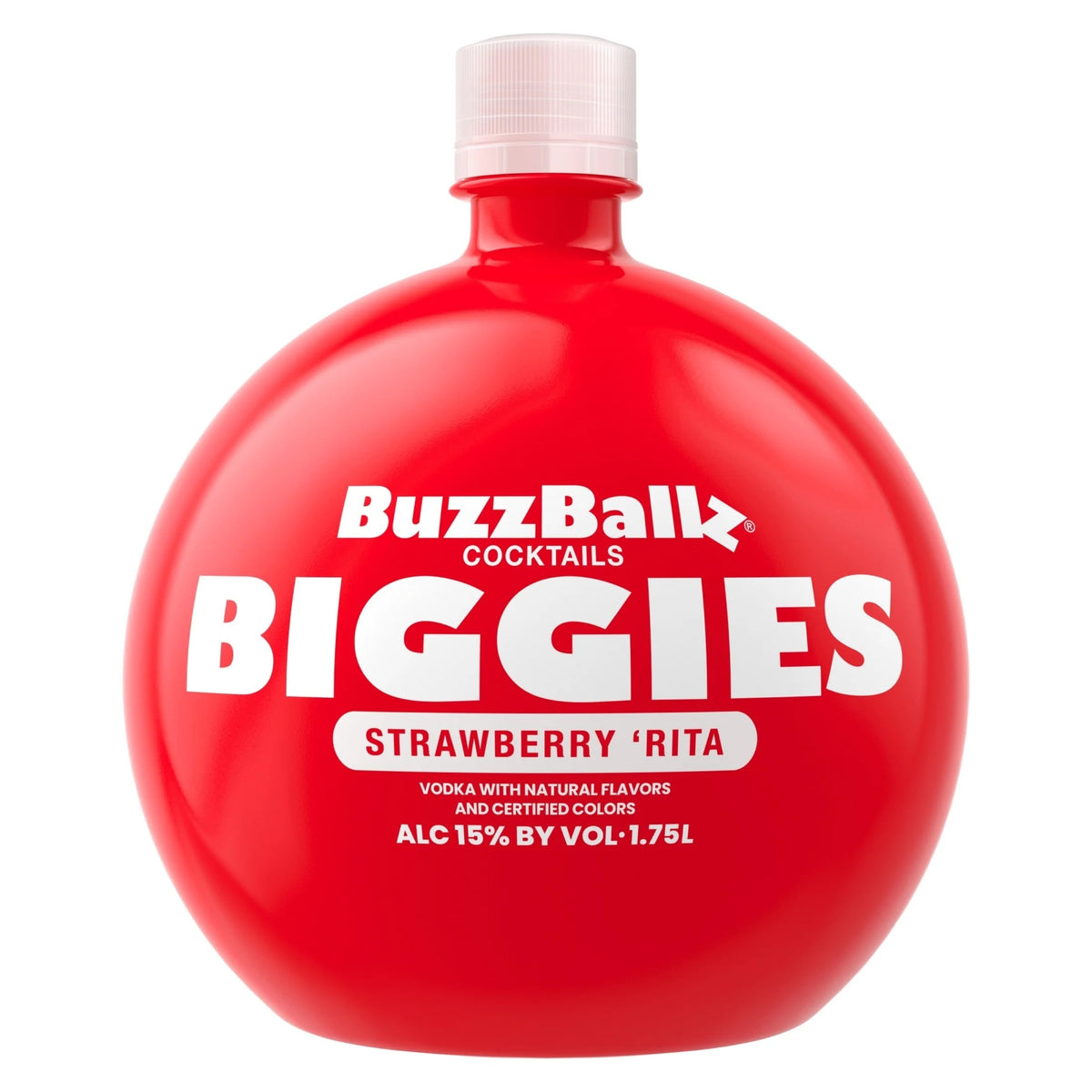 BuzzBallz Cocktails Biggies Strawberry 'Rita 1.75L