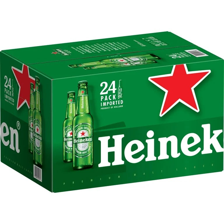 Heineken 12oz 24pk Loose Bottles