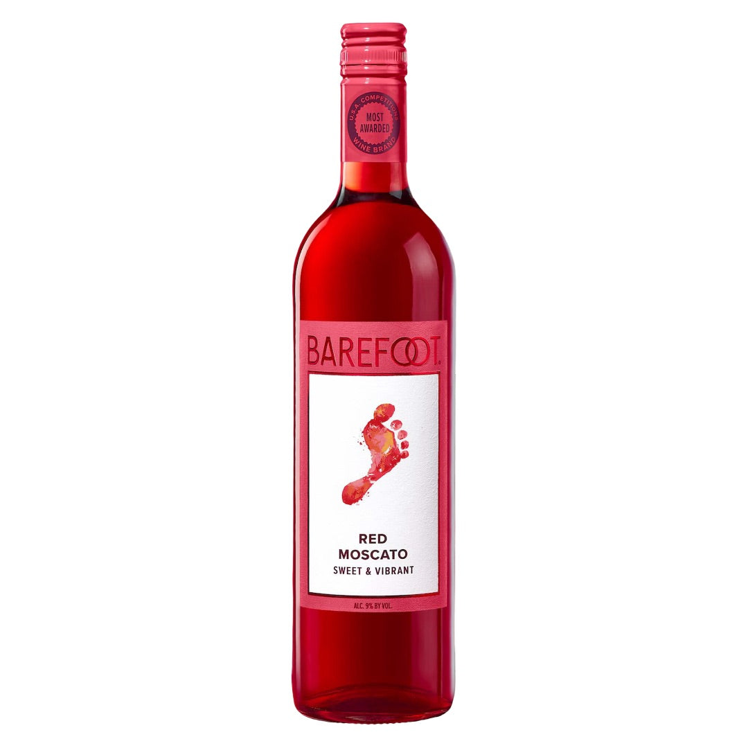 Barefoot Red Moscato 750ml