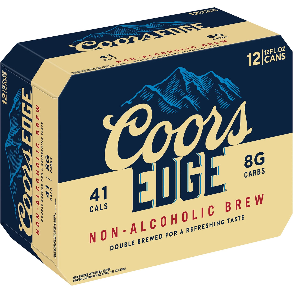 Coors Edge Non-Alcoholic 12oz 12pk Cans