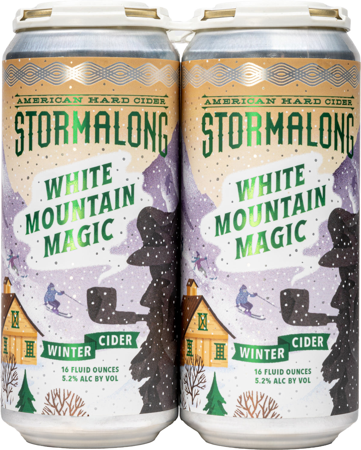 STORMALONG WHITE MOUNTAIN MAGIC 4PK CANS
