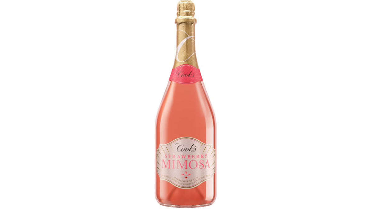 COOKS STRAWBERRY MIMOSA 750ML