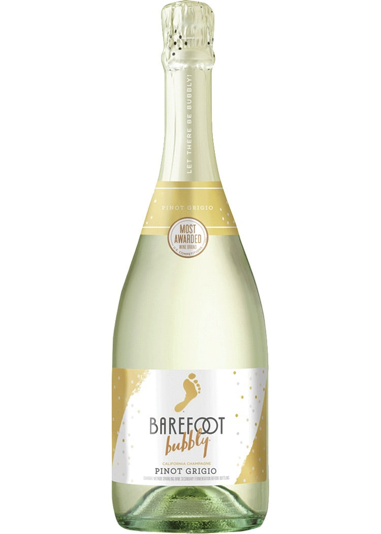 Barefoot Bubbly Pinot Grigio 750ml