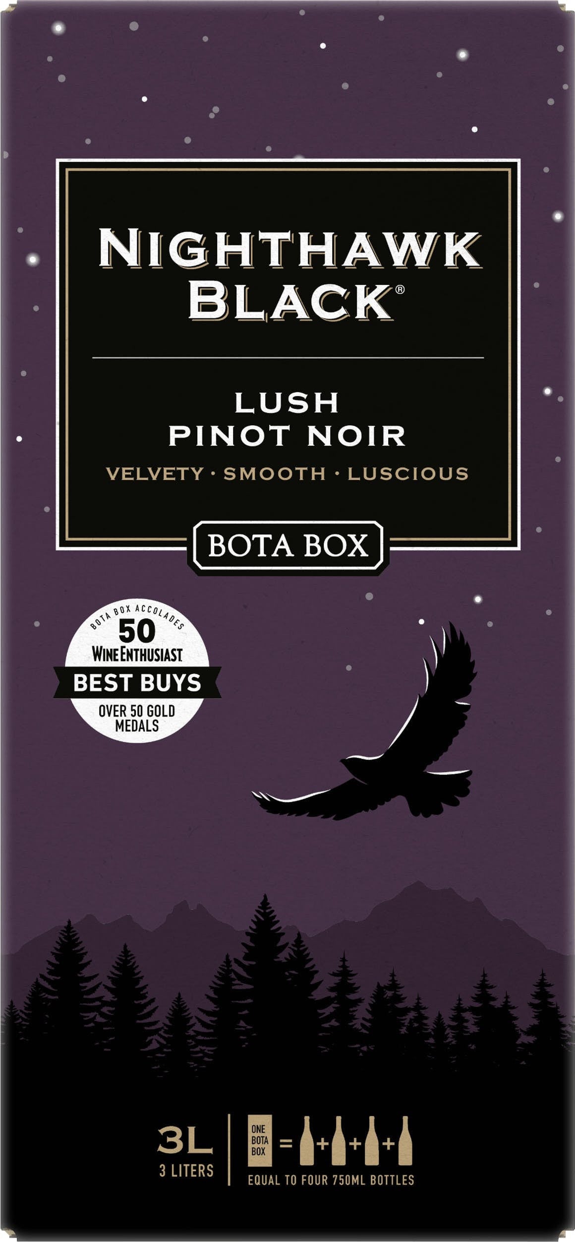 Bota Box Nighthawk Lush Pinot Noir 3L