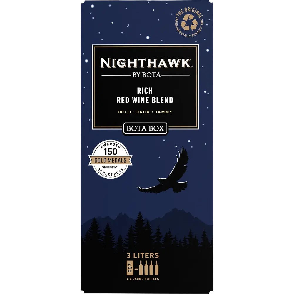 Bota Box Nighthawk Rich Red Wine Blend 3L