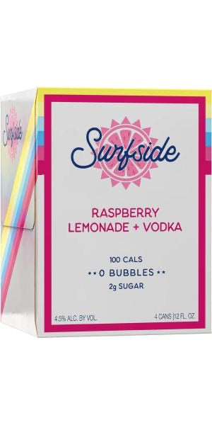 Surfside Raspberry Lemonade + Vodka 4-pack