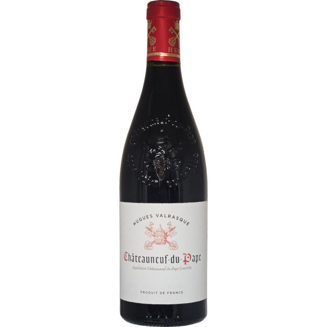 Hugues Valrasque Chat Du Pape Rouge 750ml