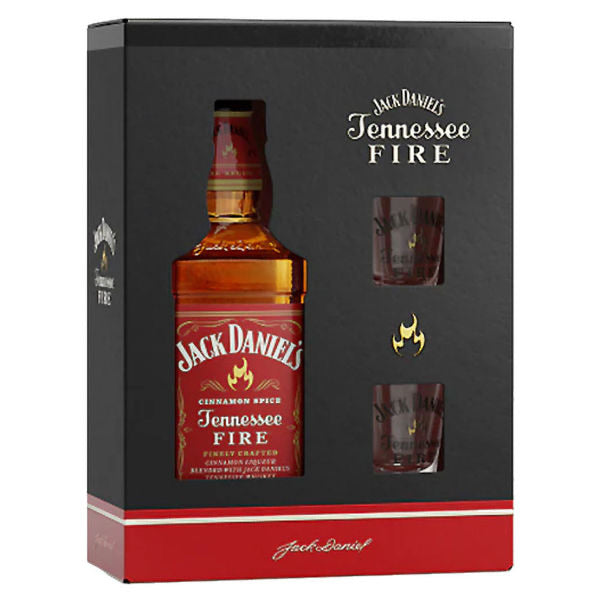 Jack Daniel's Tennessee Fire Gift Pack 750ml