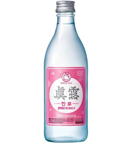 Jinro Soju 16.9% Zero Sugar 375ml