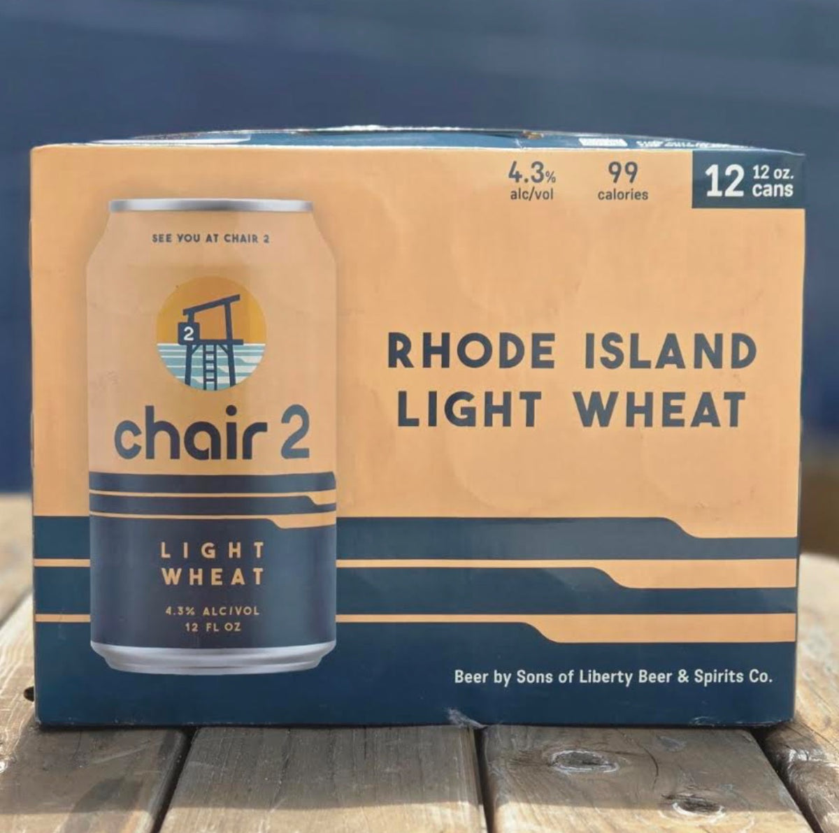 CHAIR 2 LT WHEAT 12PK