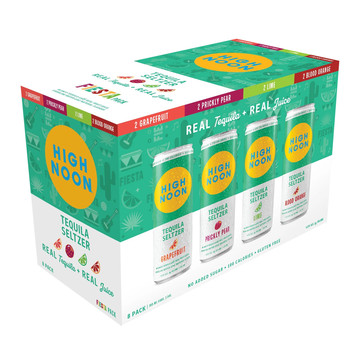 High Noon Tequila Fiesta Variety 8-pack