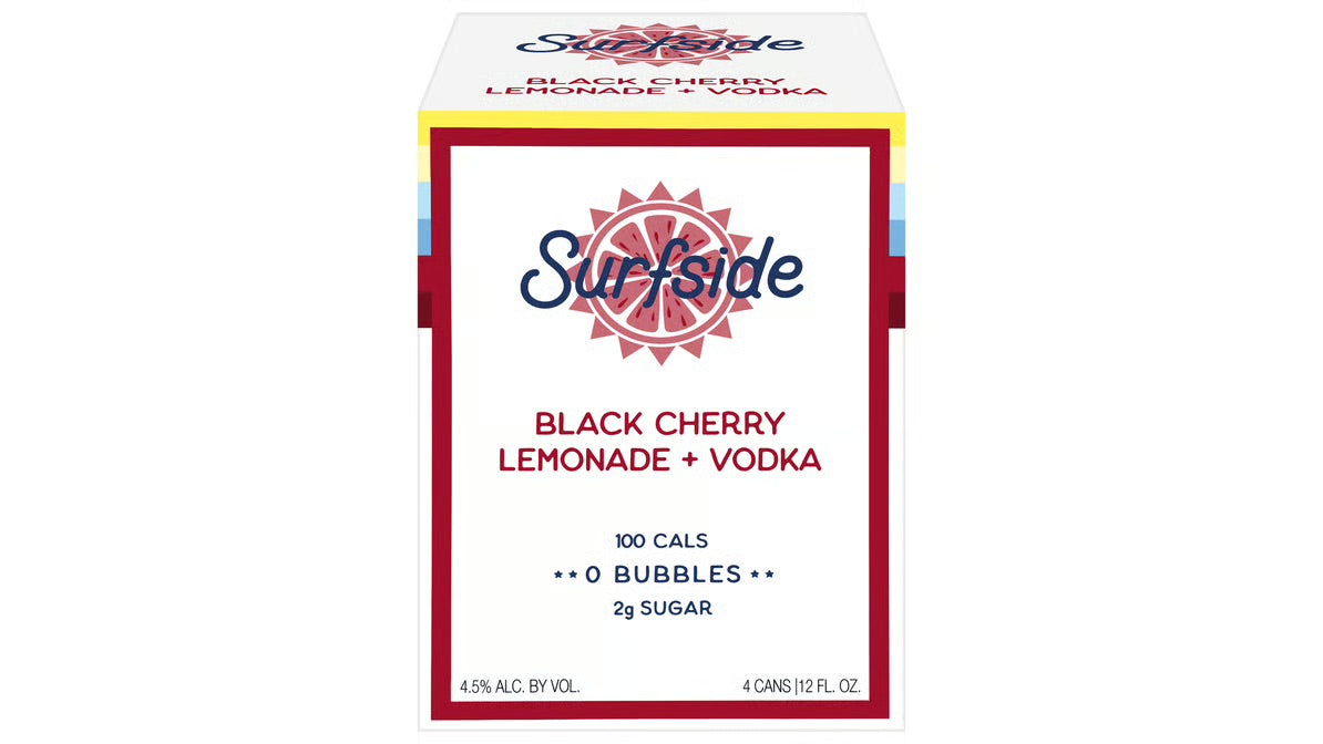Surfside Black Cherry Lemonade + Vodka 4-pack