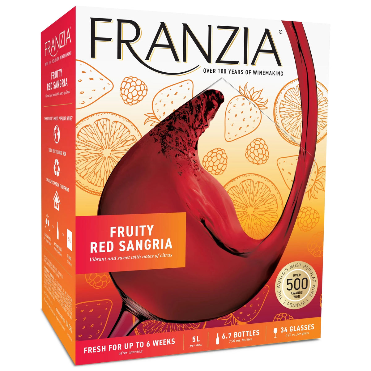 Franzia Fruity Red Sangria 5L