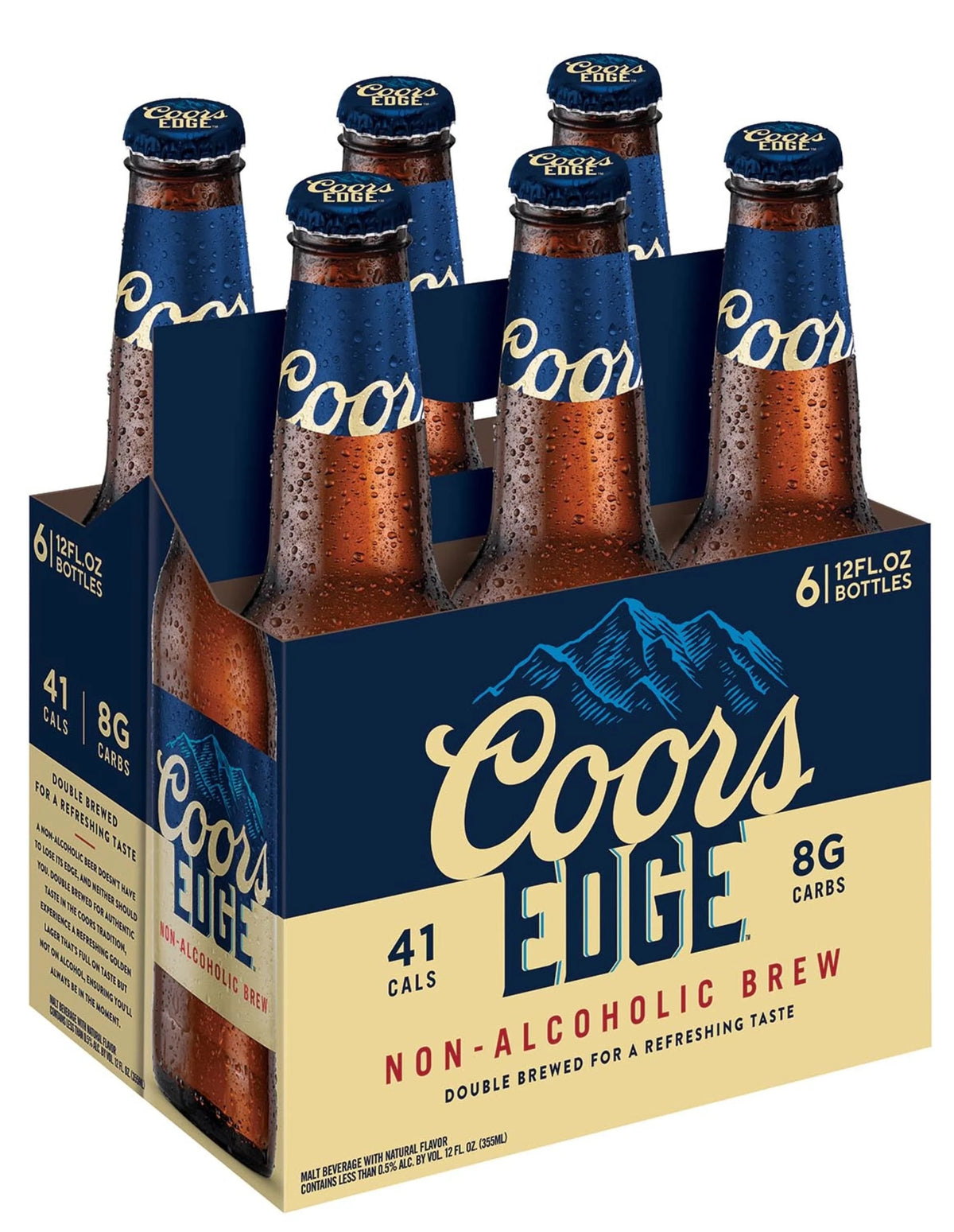 Coors Edge Non-Alcoholic 12oz 6pk Bottles