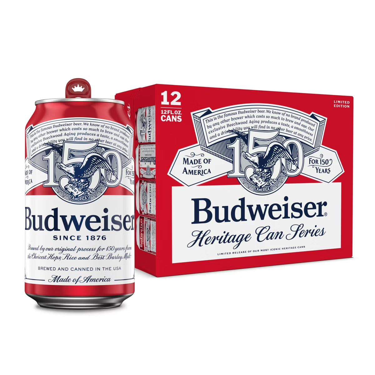 Budweiser 12pk 12oz Can