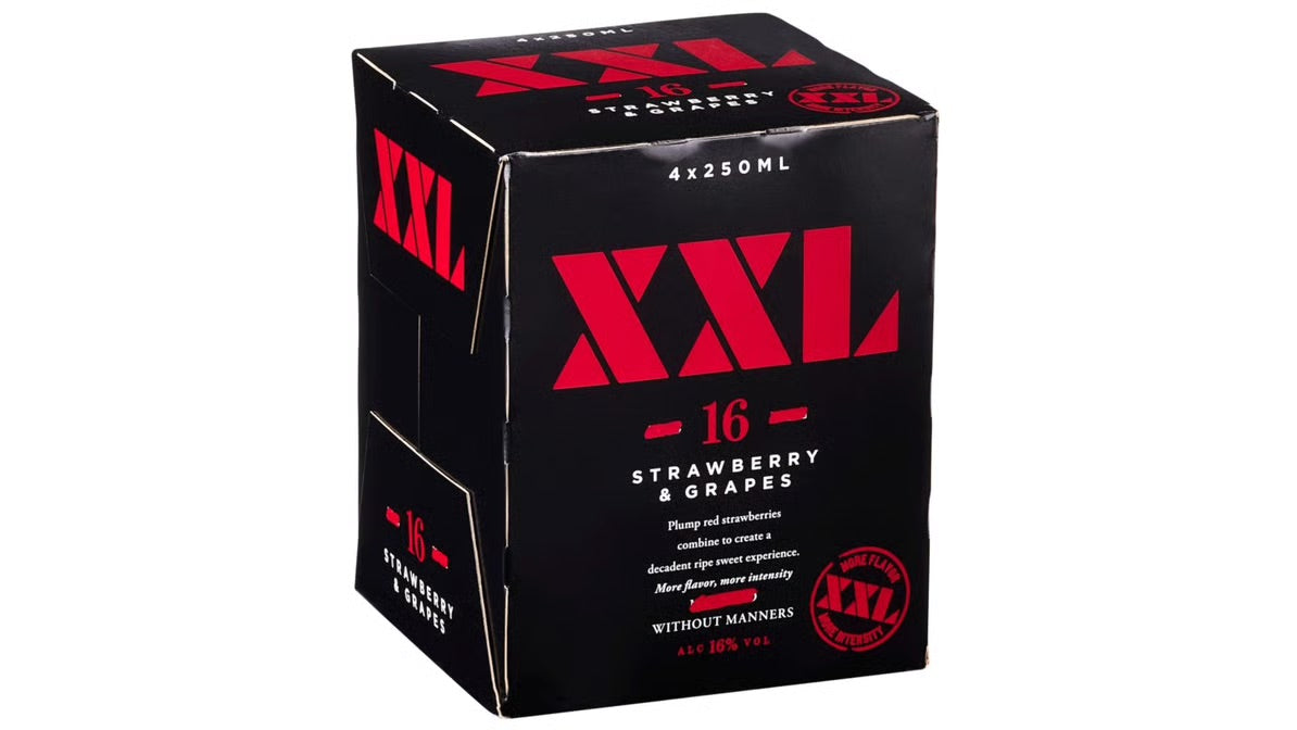 XXL STRAWBERRIES & GRAPES 4PK