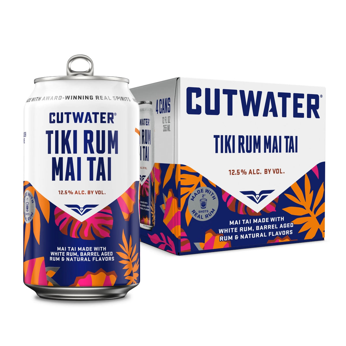 Cutwater Tiki Rum Mai Tai 4pk Cans