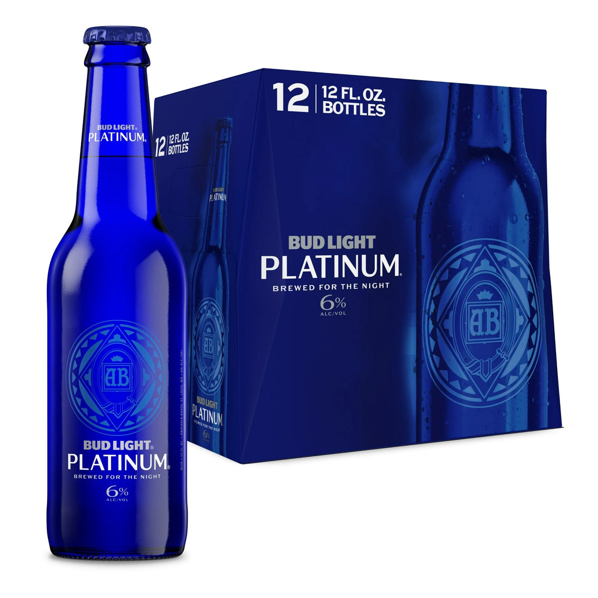 Bud Light Platinum 12oz 12pk Bottle