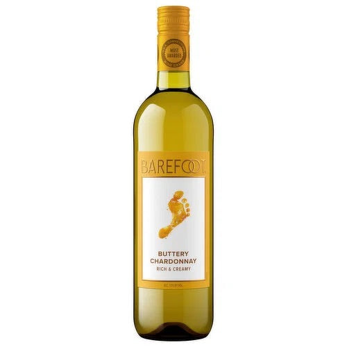 Barefoot Buttery Chardonnay 750ml