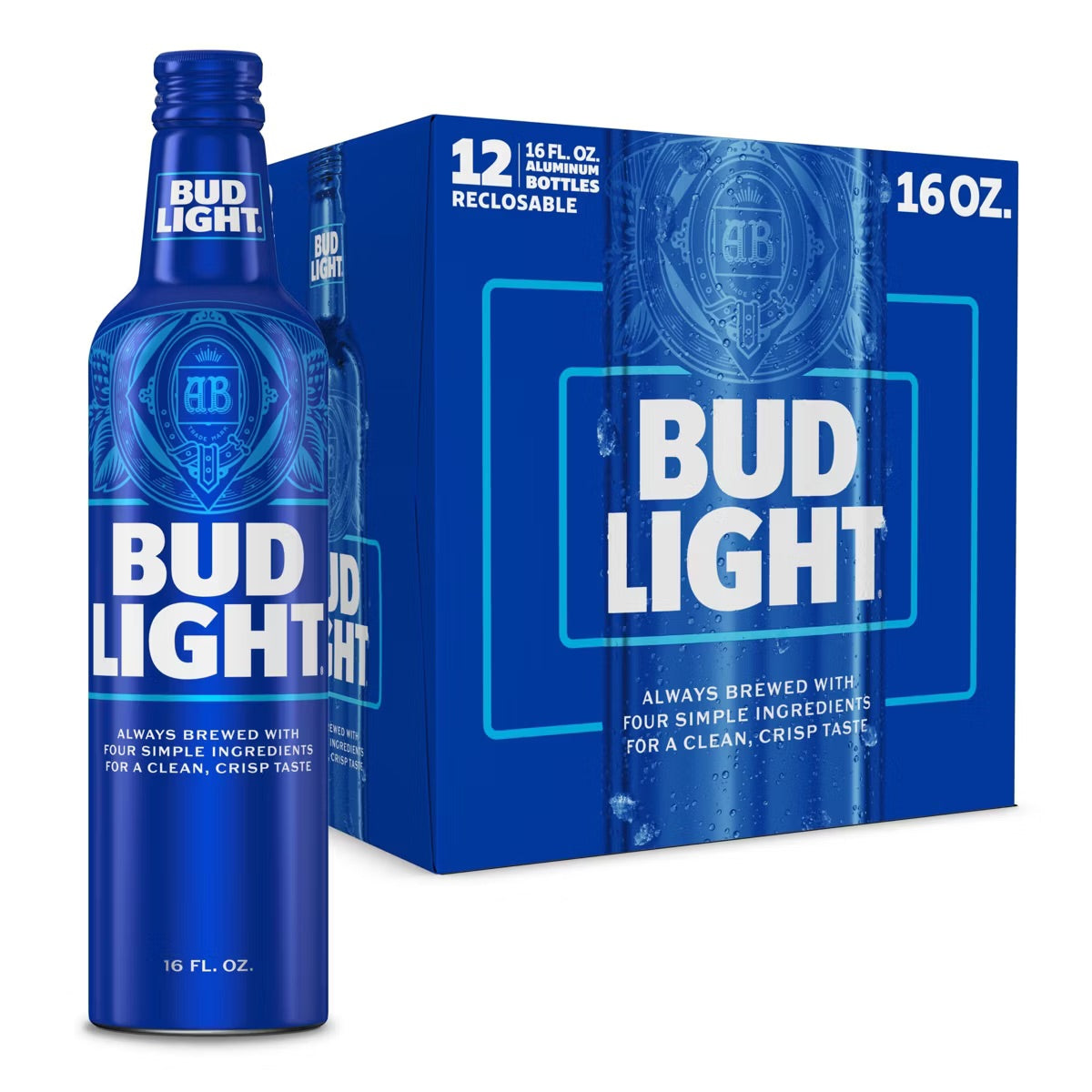 Bud Light Aluminum 16oz 12pk