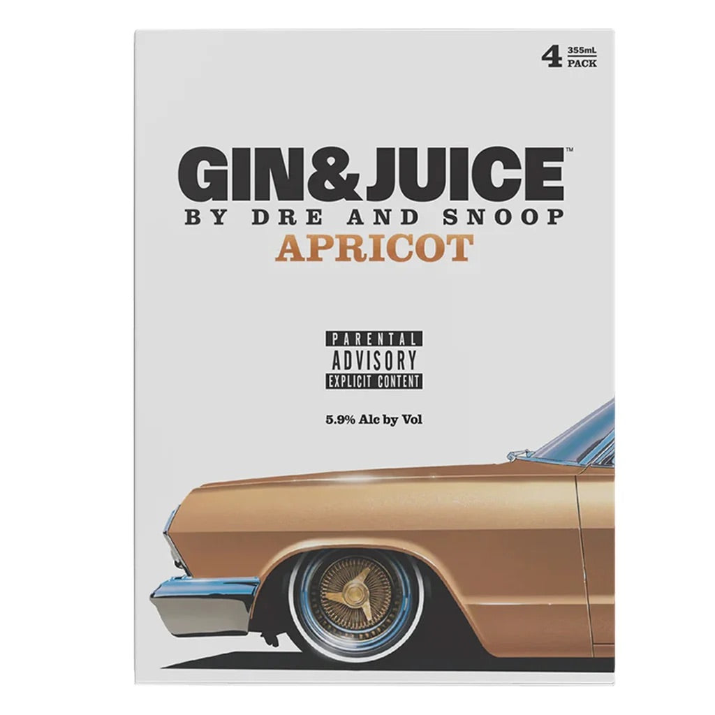 GIN AND JUICE APRICOT BY DRE AND SNOOP