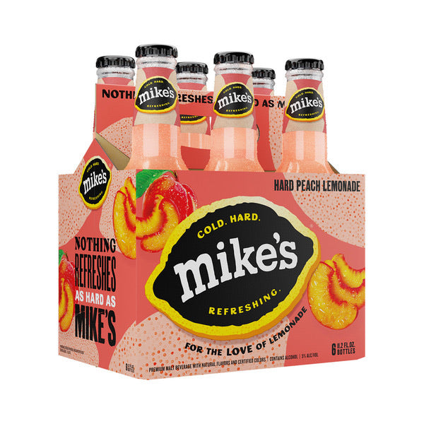 MIKES HARD PEACH A.6PK NR