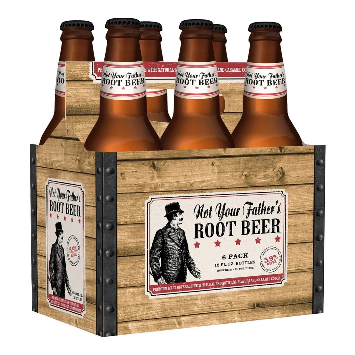 NOT YOUR FATHERS ROOTBEER 6PK NR