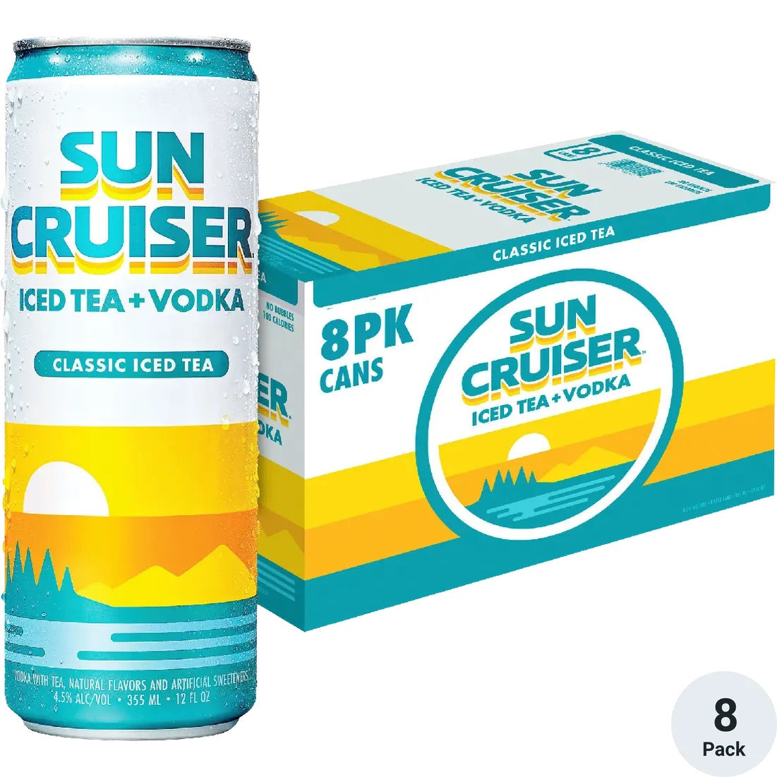 SUN CRUISER CLASSIC ICED TEA 8PK CNS